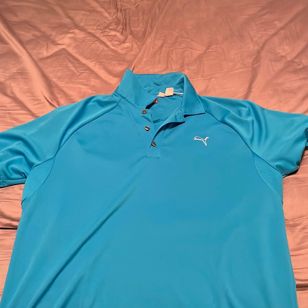 Puma Mens Golf Shirt Polo